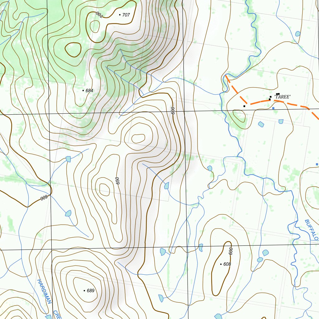 8628-1N RYE PARK Map by nswtopo | Avenza Maps