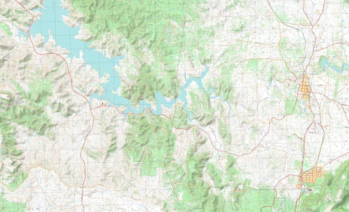 8832-2N KANDOS Map by nswtopo | Avenza Maps