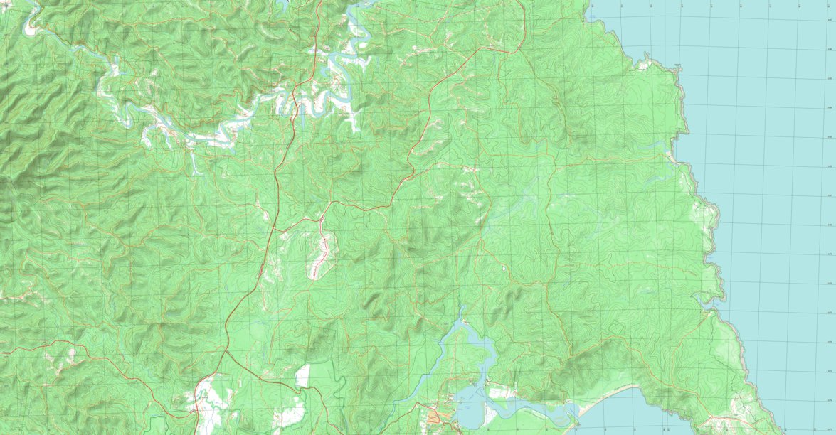 8823-1S KIAH Map by nswtopo | Avenza Maps
