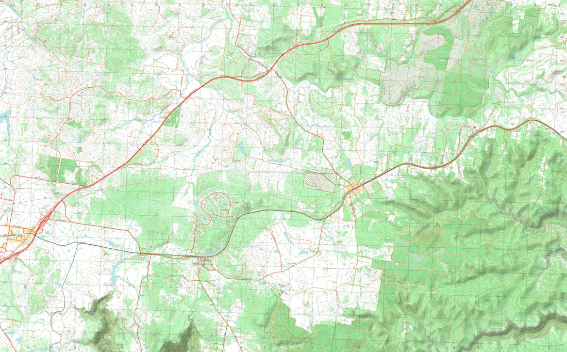 8928-4S WINGELLO Map by nswtopo | Avenza Maps