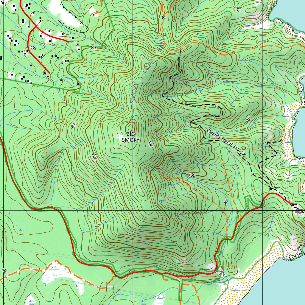 9536-3S SOUTH WEST ROCKS Map by nswtopo | Avenza Maps