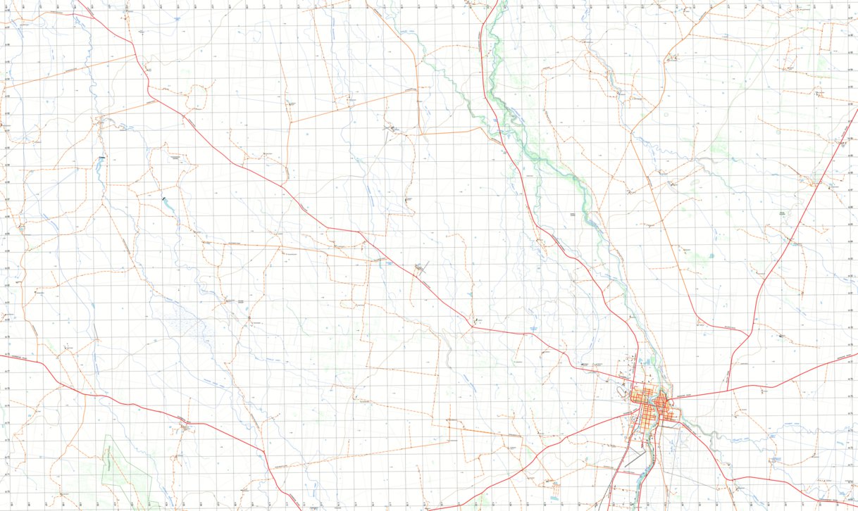 8536S COONAMBLE Map by nswtopo Avenza Maps