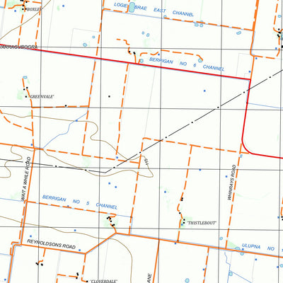 8026-N BERRIGAN Map by nswtopo | Avenza Maps