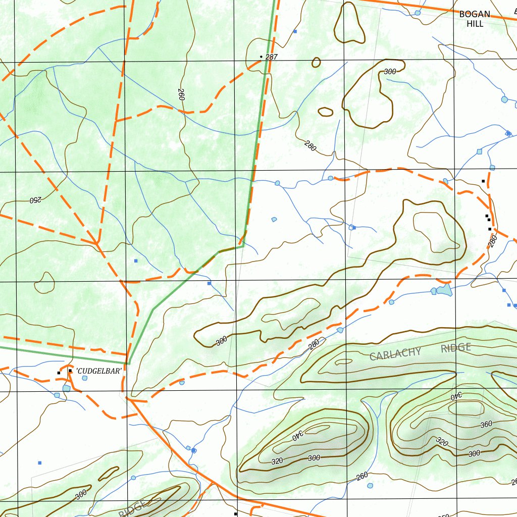 8431-N BOGAN GATE Map by nswtopo | Avenza Maps