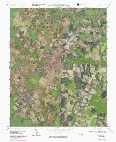 NC-MOUNT OLIVE: GeoChange 1975-2012 Preview 1