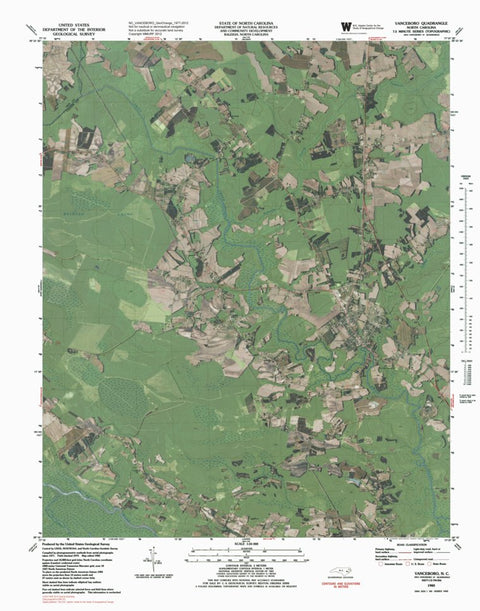 NC-VANCEBORO: GeoChange 1977-2012 Preview 1