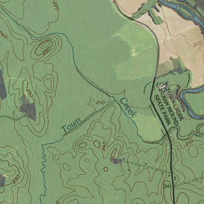 NC-MOUNT GILEAD EAST: GeoChange 1954-2012 Preview 2