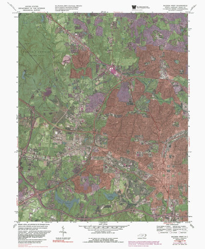 NC-RALEIGH WEST: GeoChange 1966-2012 Preview 1