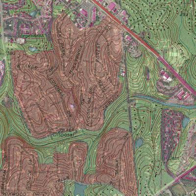 NC-RALEIGH WEST: GeoChange 1966-2012 Preview 3