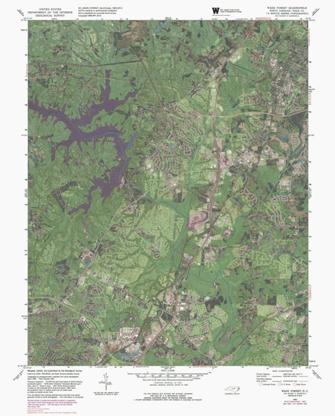 NC-WAKE FOREST: GeoChange 1965-2012 Preview 1