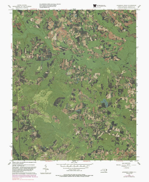 NC-ANDERSON CREEK: GeoChange 1955-2012 Preview 1