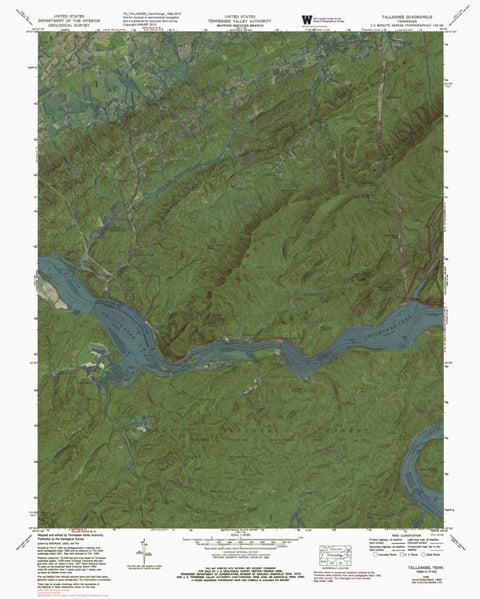 TN-TALLASSEE: GeoChange 1964-2012 Preview 1