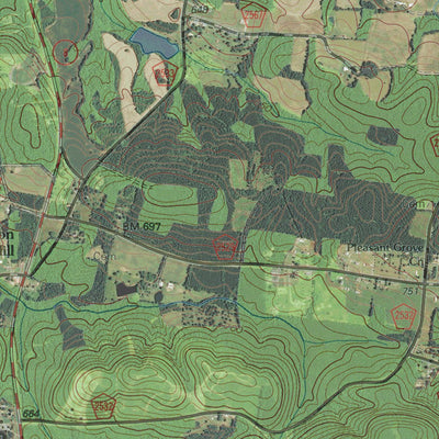 NC-HIGH ROCK: GeoChange 1977-2012 Preview 3