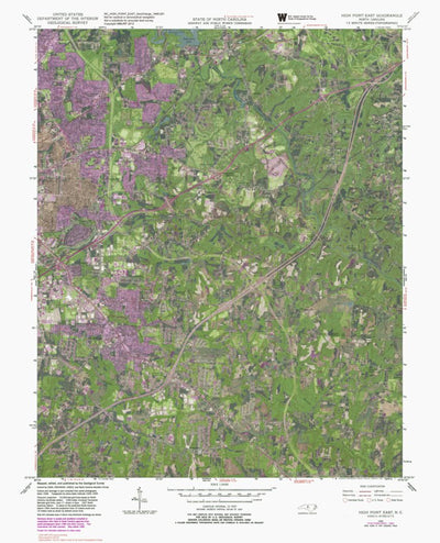 NC-HIGH POINT EAST: GeoChange 1948-2012 Preview 1