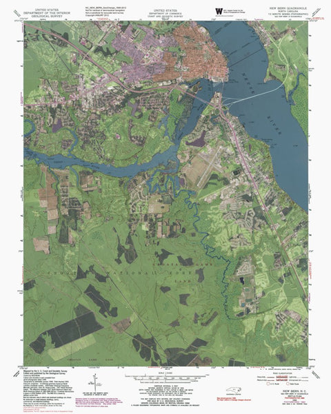 NC-NEW BERN: GeoChange 1946-2012 Preview 1