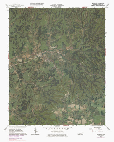 TN-WOODBURY: GeoChange 1960-2012 Preview 1