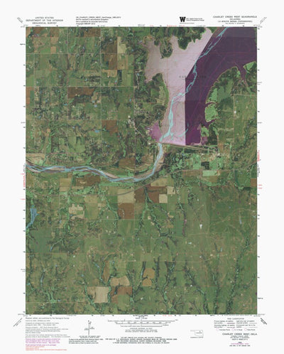 OK-CHARLEY CREEK WEST: GeoChange 1963-2013 Preview 1