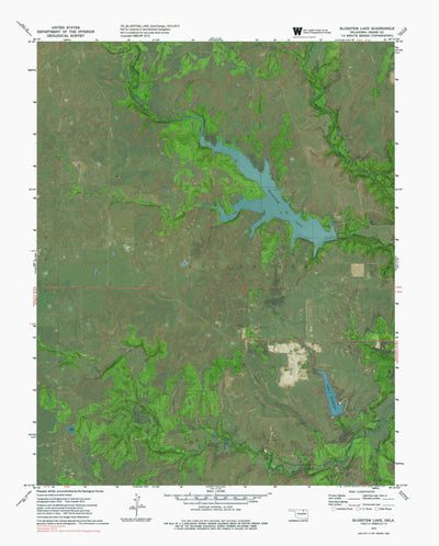 OK-BLUESTEM LAKE: GeoChange 1972-2013 Preview 1
