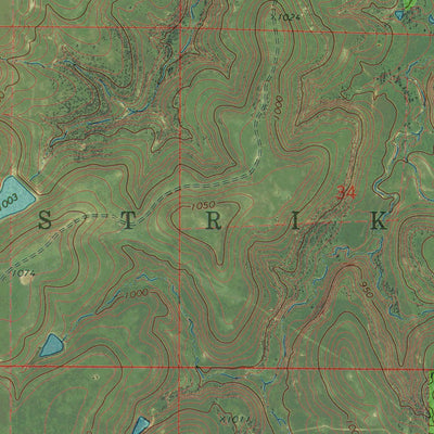 OK-BLUESTEM LAKE: GeoChange 1972-2013 Preview 2