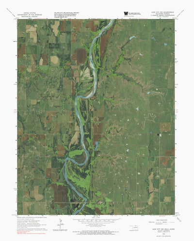 OK-KAW CITY NW: GeoChange 1963-2013 Preview 1