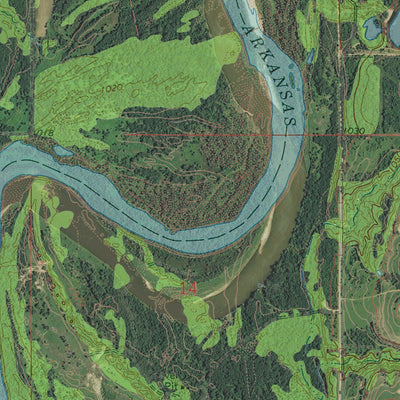 OK-KAW CITY NW: GeoChange 1963-2013 Preview 3