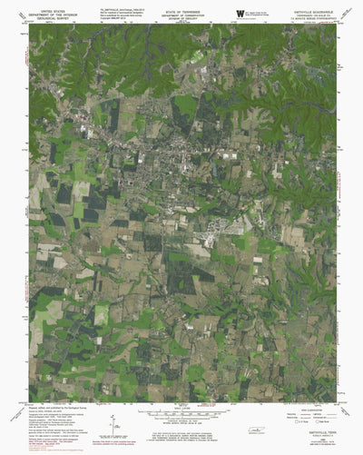 TN-SMITHVILLE: GeoChange 1954-2012 Preview 1