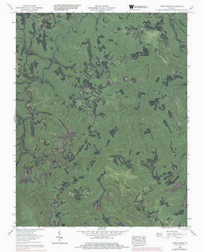 VA-CANEY RIDGE: GeoChange 1953-2012 Preview 1