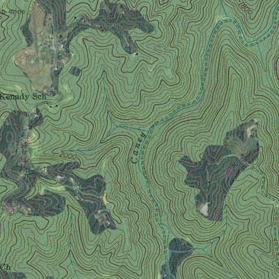 VA-CANEY RIDGE: GeoChange 1953-2012 Preview 2