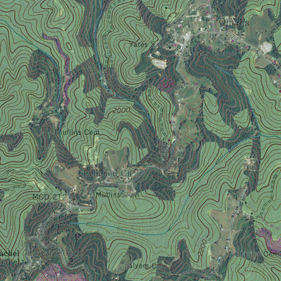 VA-CANEY RIDGE: GeoChange 1953-2012 Preview 3