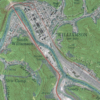 WV-KY-WILLIAMSON: GeoChange 1951-2012 Preview 3