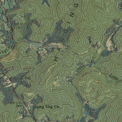 NC-TN-MCDANIEL BALD: GeoChange 1952-2012 Preview 3