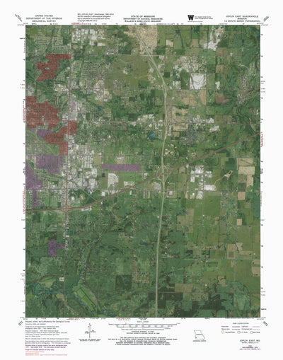 MO-JOPLIN EAST: GeoChange 1961-2014 Preview 1