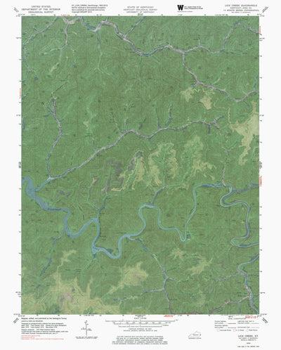 KY-LICK CREEK: GeoChange 1952-2012 Preview 1