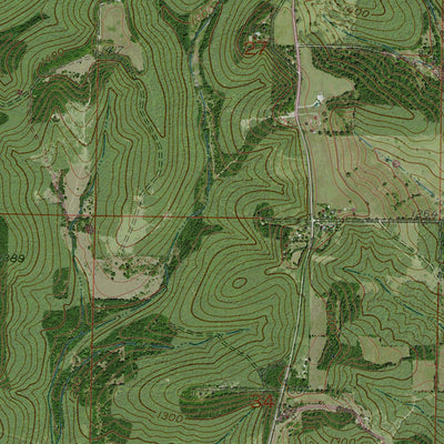 MO-MOUNTAIN GROVE SOUTH: GeoChange 1949-2014 Preview 3