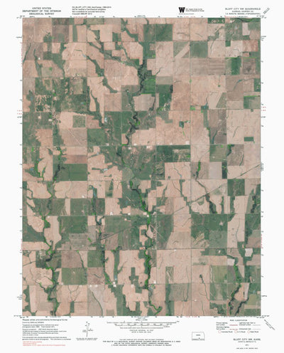 KS-BLUFF CITY NW: GeoChange 1969-2014 Preview 1
