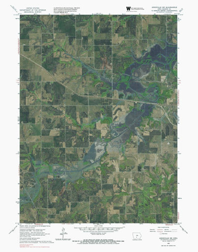 IA-KNOXVILLE SW: GeoChange 1964-2013 Preview 1
