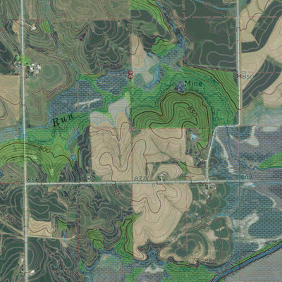 IA-KNOXVILLE SW: GeoChange 1964-2013 Preview 2