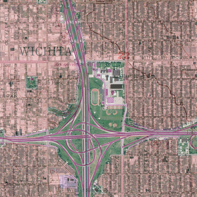 KS-WICHITA EAST: GeoChange 1954-2014 Preview 2