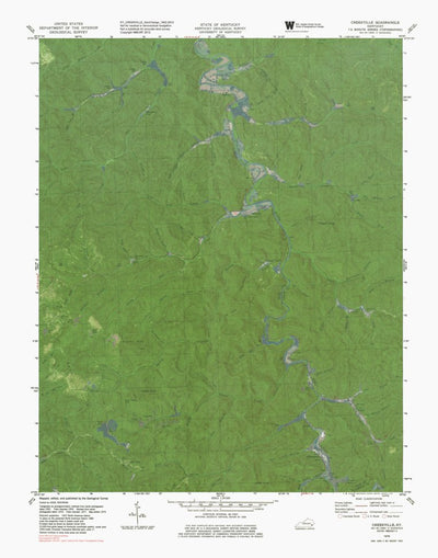 KY-CREEKVILLE: GeoChange 1952-2012 Preview 1