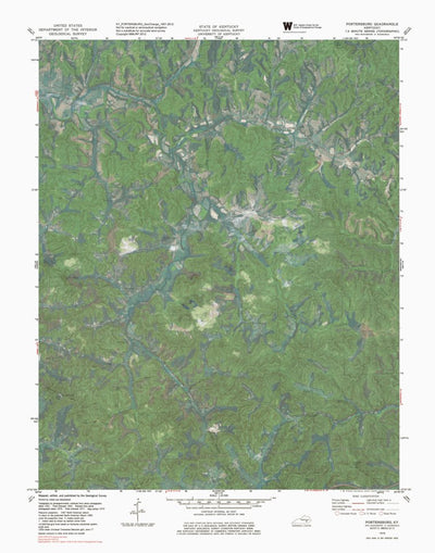 KY-PORTERSBURG: GeoChange 1951-2012 Preview 1