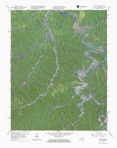 KY-WHITE OAK: GeoChange 1950-2012 Preview 1