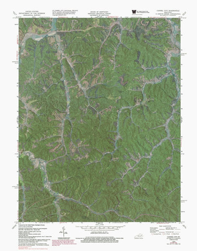 KY-CANNEL CITY: GeoChange 1953-2012 Preview 1