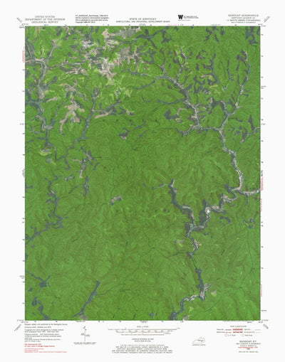 KY-SANDGAP: GeoChange 1950-2012 Preview 1