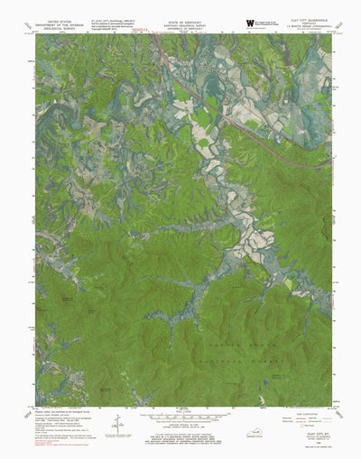 KY-CLAY CITY: GeoChange 1950-2012 Preview 1