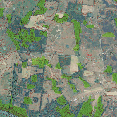 KY-HUDGINS: GeoChange 1950-2012 Preview 2