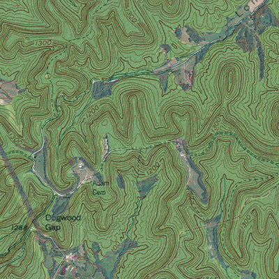KY-ELLISBURG: GeoChange 1950-2012 Preview 2