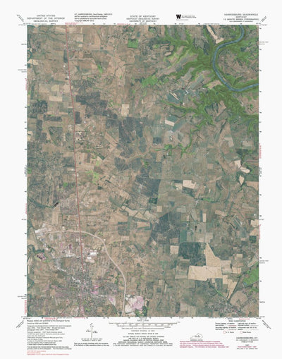 KY-HARRODSBURG: GeoChange 1950-2012 Preview 1