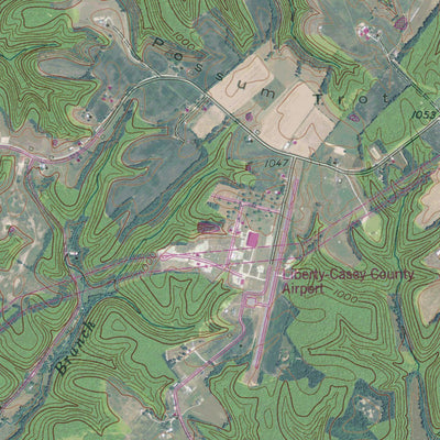 KY-CLEMENTSVILLE: GeoChange 1950-2012 Preview 2