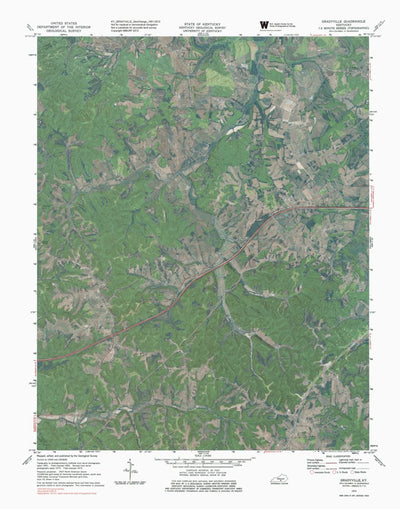 KY-GRADYVILLE: GeoChange 1951-2012 Preview 1