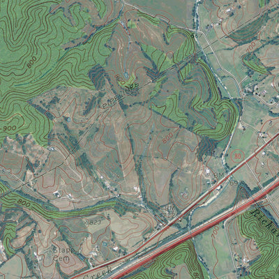 KY-GRADYVILLE: GeoChange 1951-2012 Preview 2